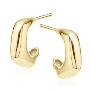 Cercei argint placat cu aur galben DiAmanti Z2055EG-DIA (Argint 925‰ 5,5 g.)